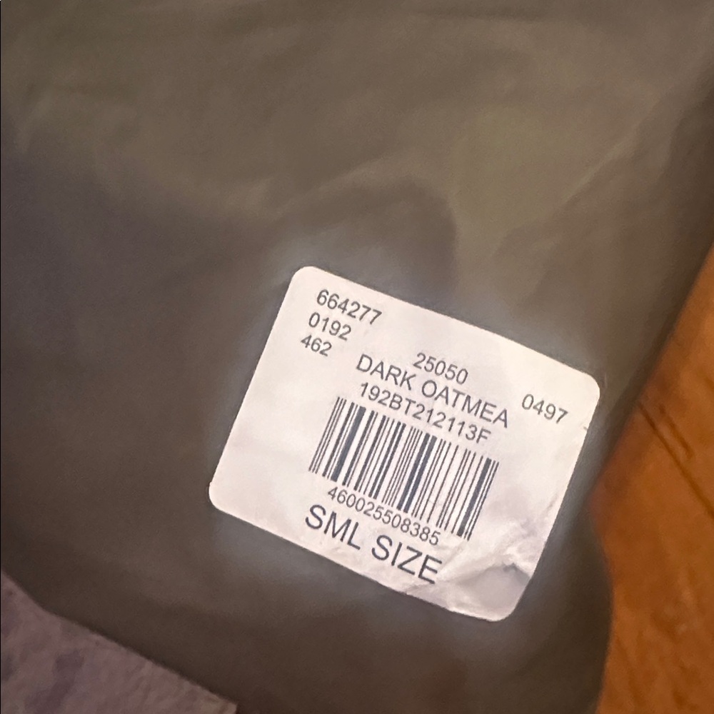 Essentials Heather Gray Pullover NWT - image 3